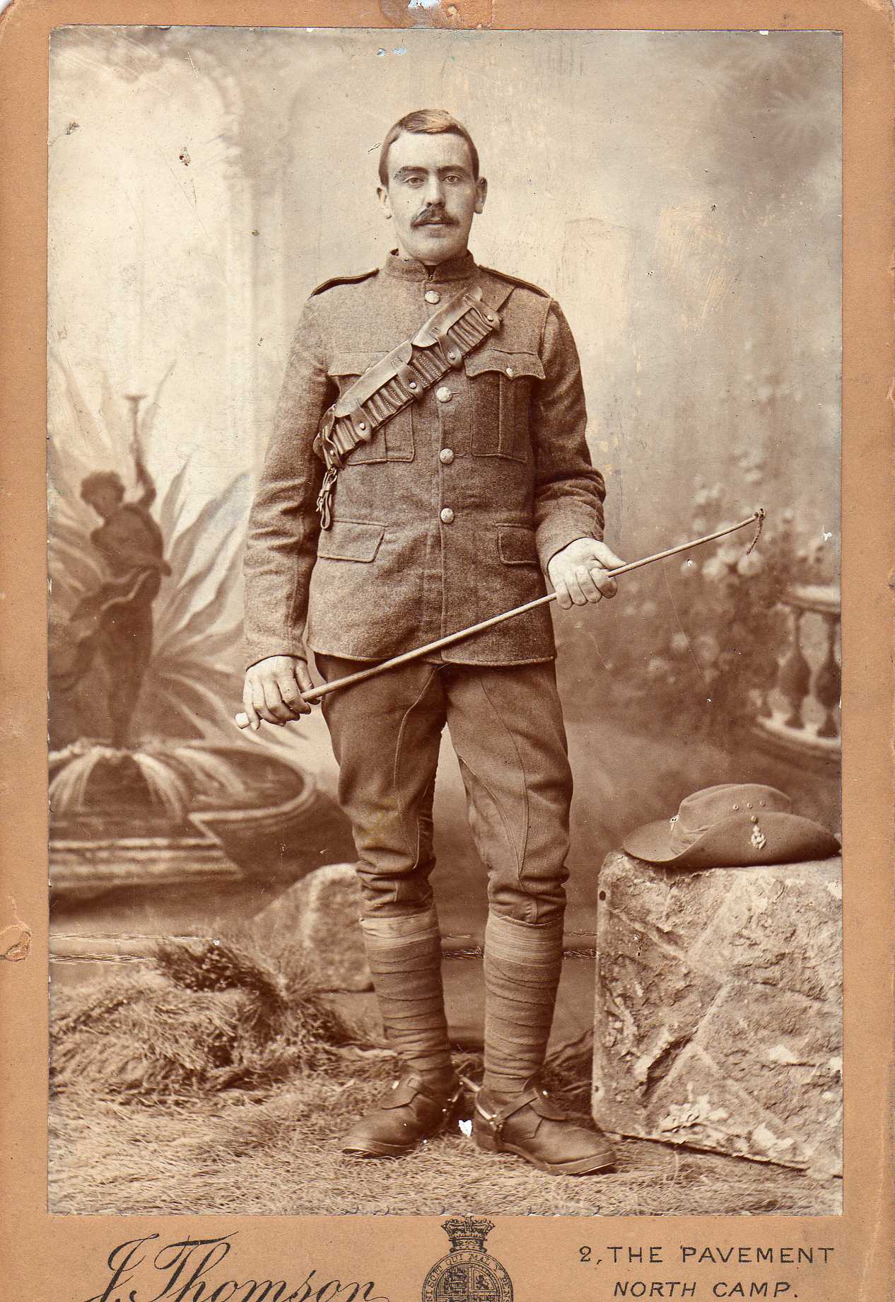 Photo of photos/William McLennan (bn 1877 Rothiemay) soldier portrait